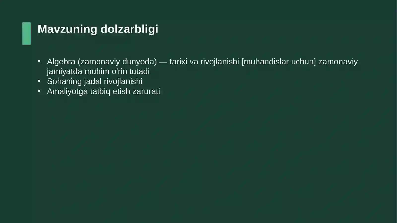 Algebra (zamonaviy dunyoda) — tarixi va rivojlanishi [muhandislar uchun] 4