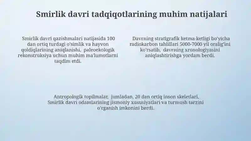 O'SMIRLIK DAVRIDA BIOLOGIK RIVOJLANISH 4