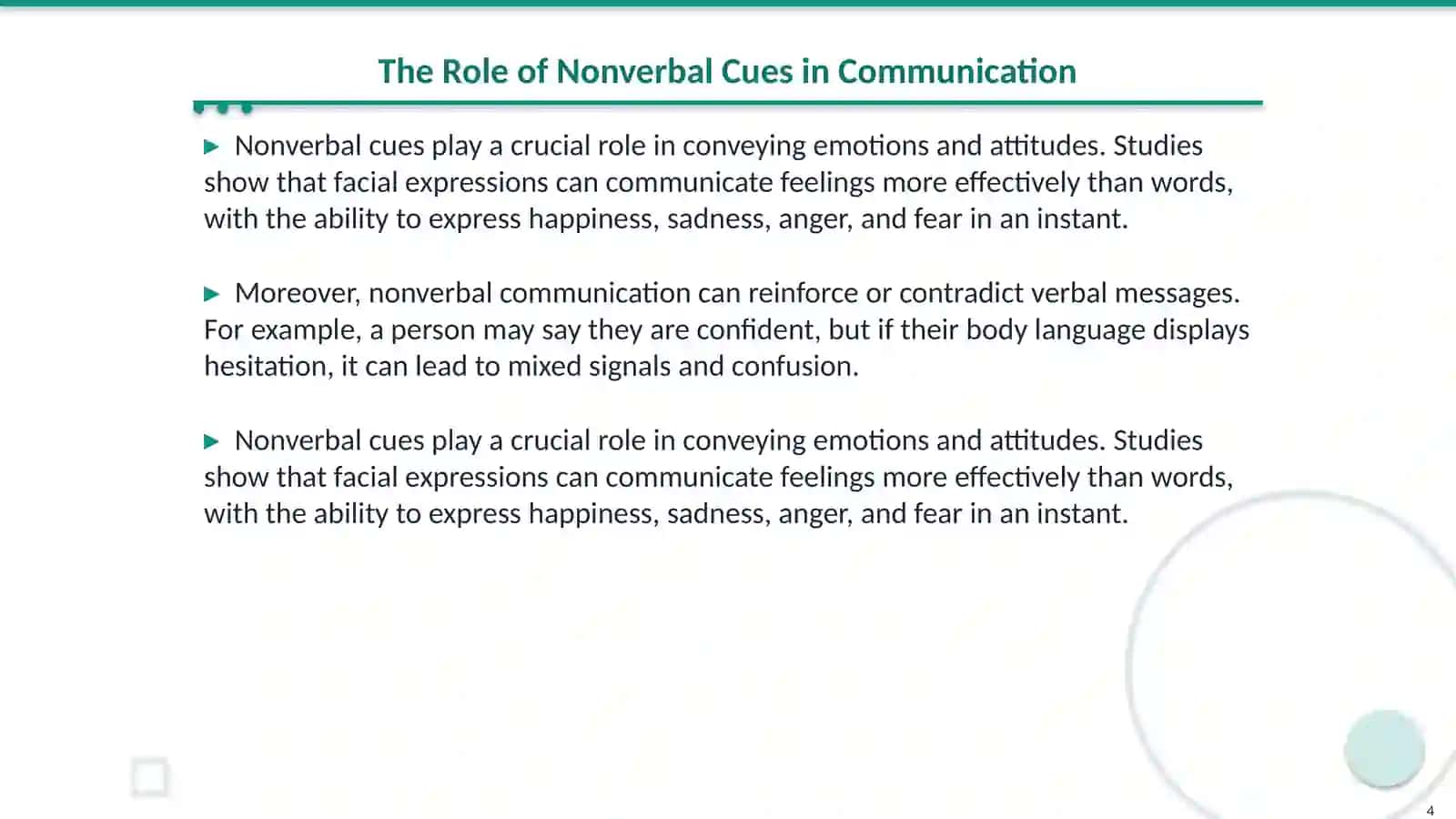 The power of body language 4