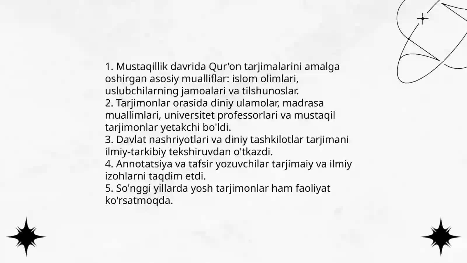 Mustaqillik Yillarida Qur'onning O'zbek Tiliga Tarjima Qilinishi va Tafsirlari 4
