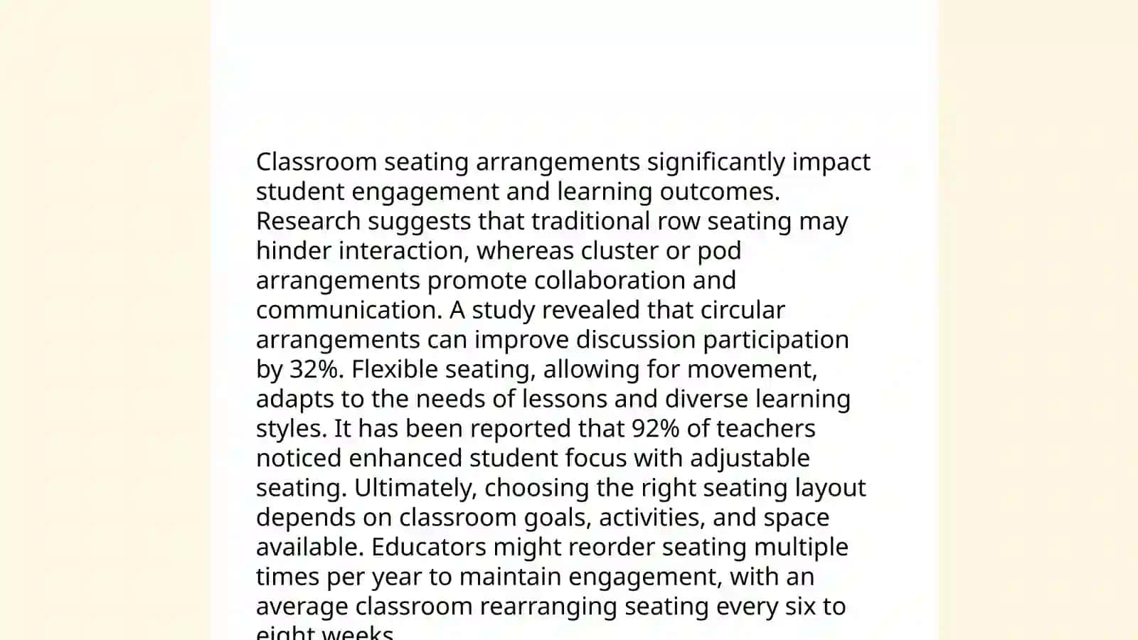 Classroom management 4