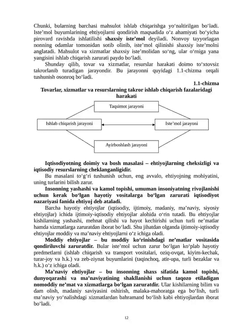 IQTISODIYOT NAZARIYASI FANINING PREDMETI VA O`RGANISH USULLARI 4