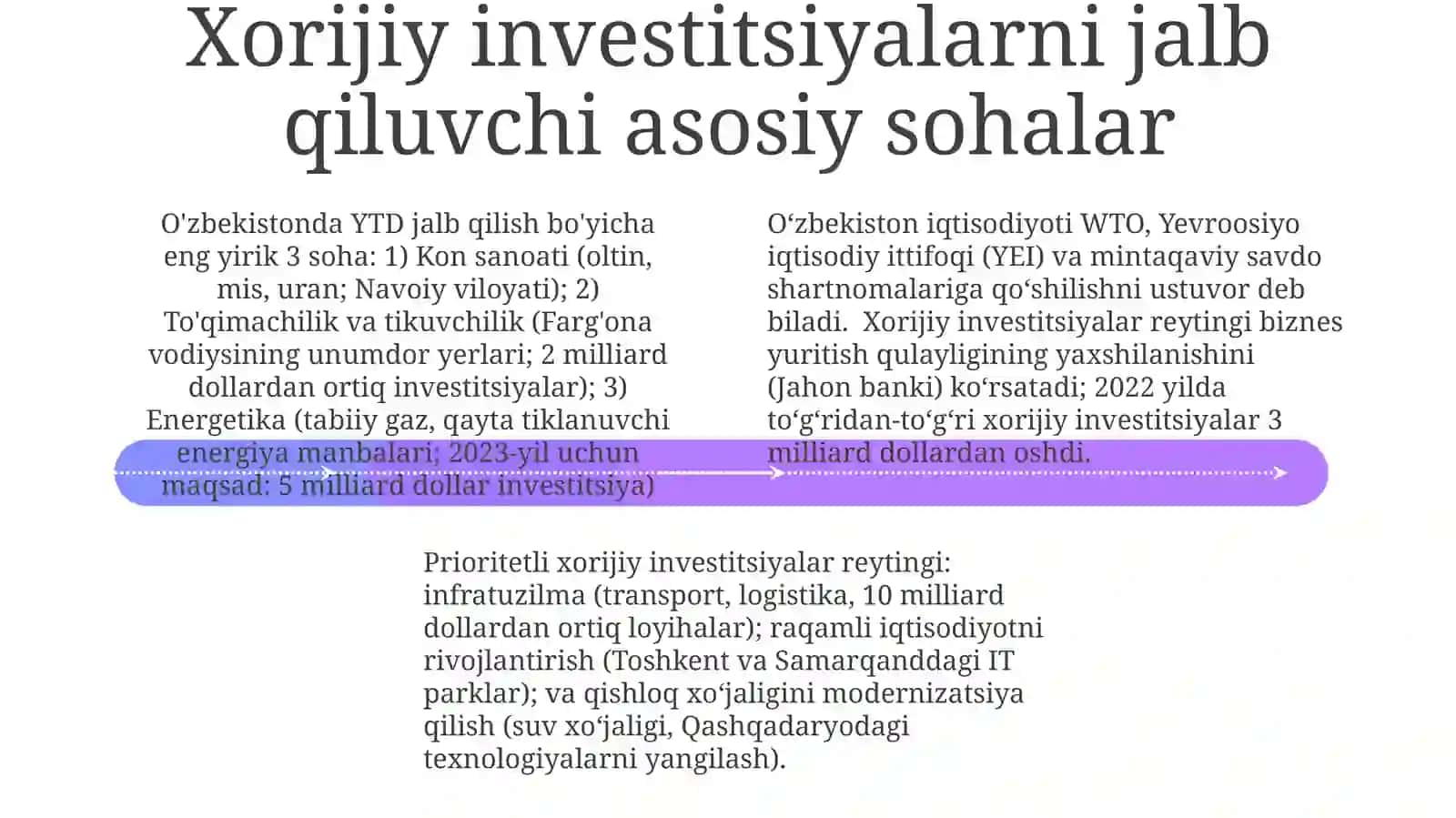 Iqtisodiy sohadagi ustuvor xorijiy reytinglar va ularga Oʻzbekistonning integratsiyalashuvi 4