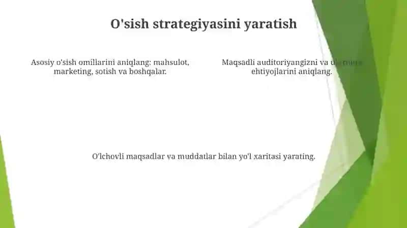 Oʻsish dvigateli 4