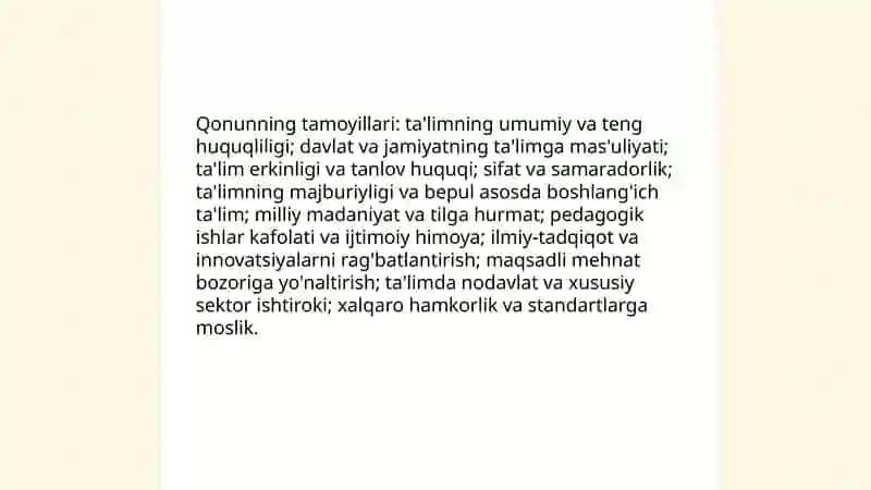 Ta'lim tòģrisida"gi qonun 4