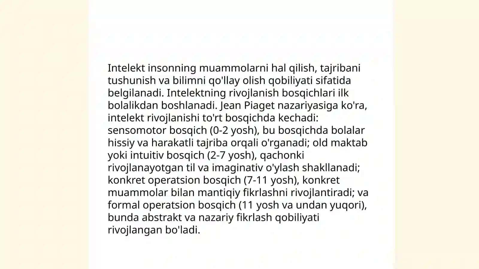 Xotira va tafakkurning psixologik asoslari 4