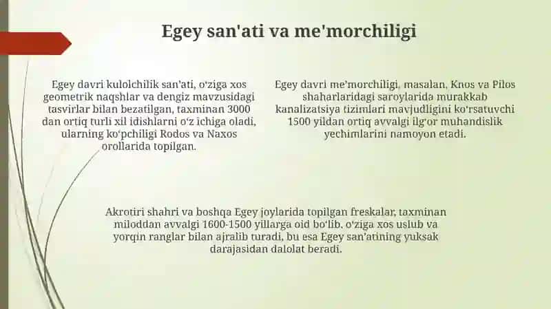 Egey davri 4