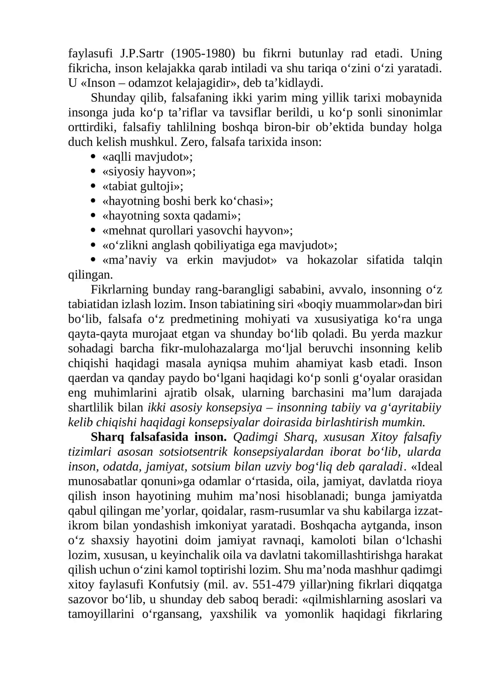 FALSAFIY ANTROPOLOGIYA (INSON FALSAFASI) 4