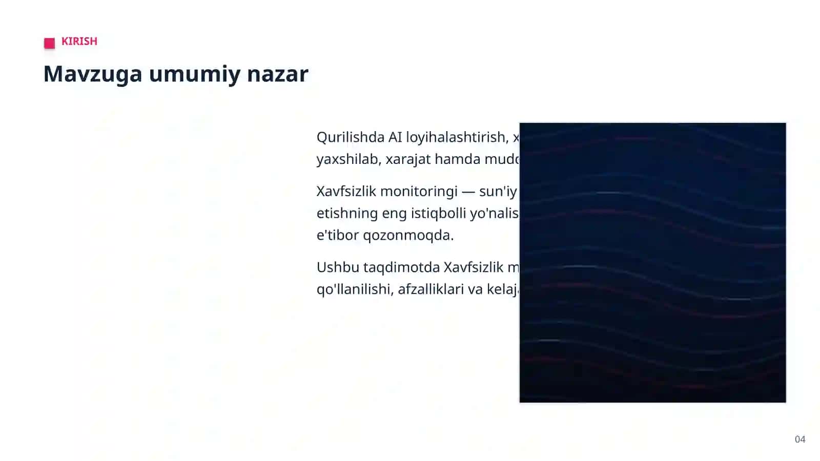 Sun'iy intellekt bo'yicha professional taqdimot 4