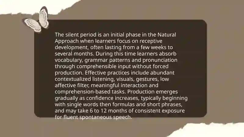 Comprehensible Input (i+1) 4