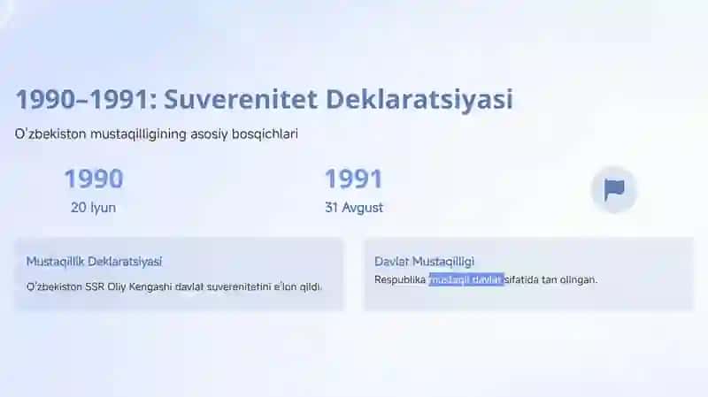 Oʻzbekistonning eng yangi tarix 4