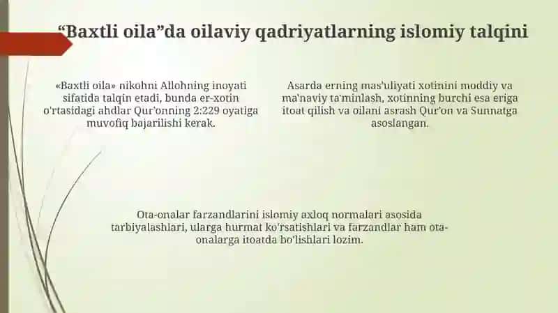Baxtiyor oila 4