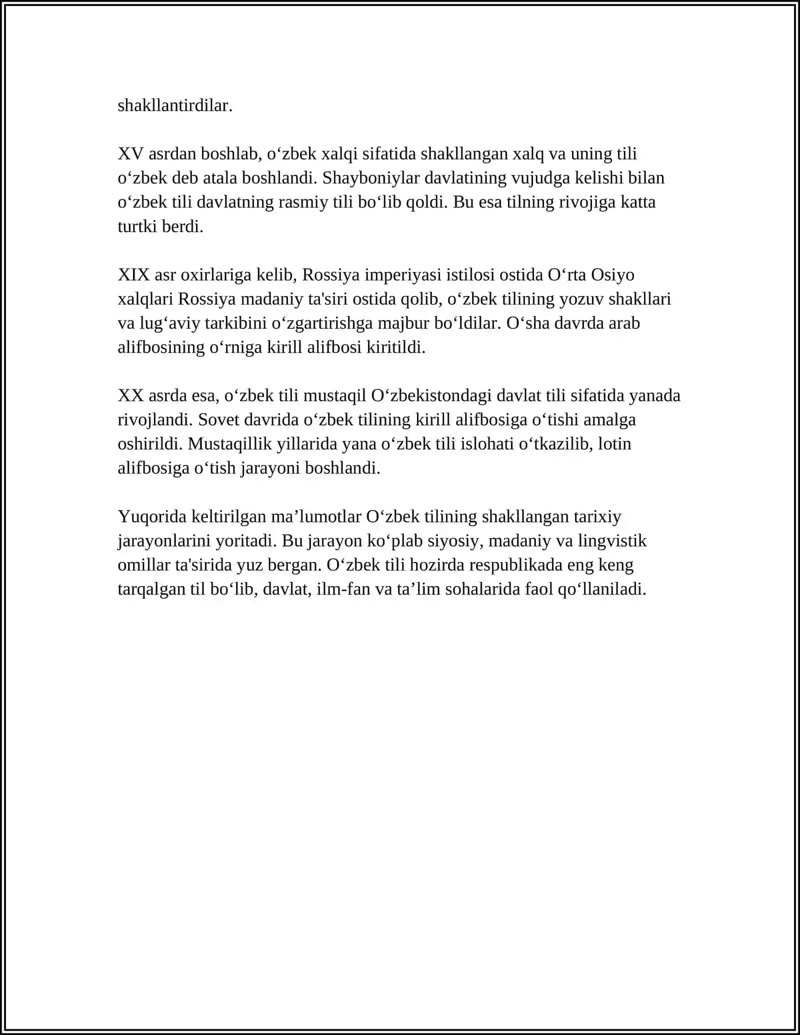 O’ZBEK TILI O’QITISH METODIKASINING TARIXIY SHAKLLANISHI 4