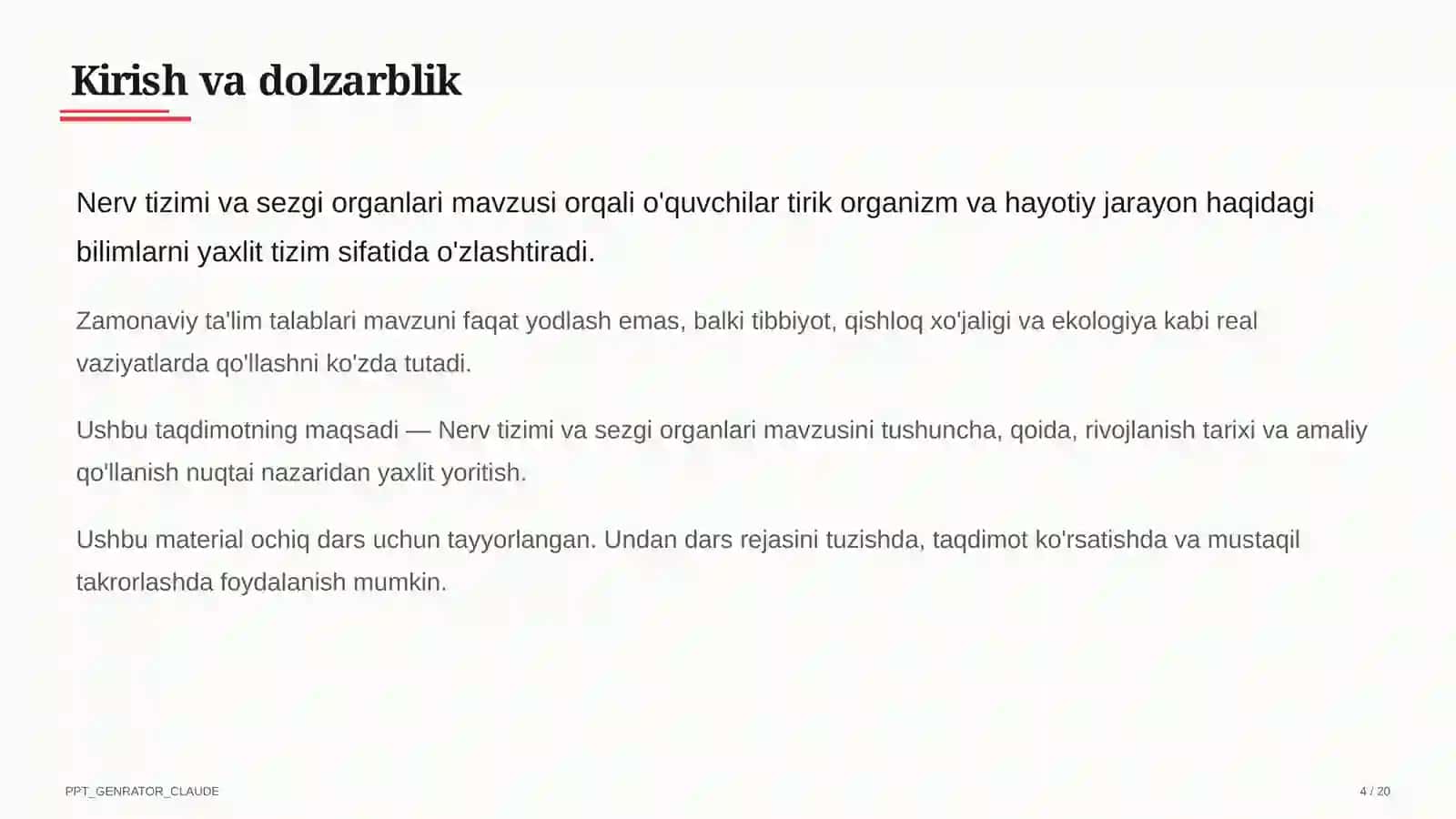 Nerv tizimi va sezgi organlari (8-sinf) 4