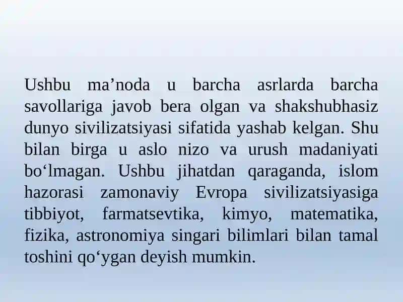Islomsivilizatsiyasi 4