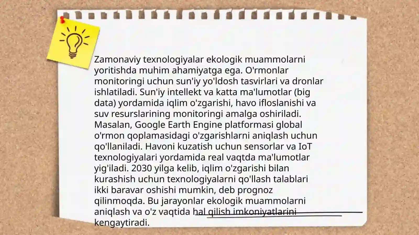 Ekologik inqiroz va media yoritish 4
