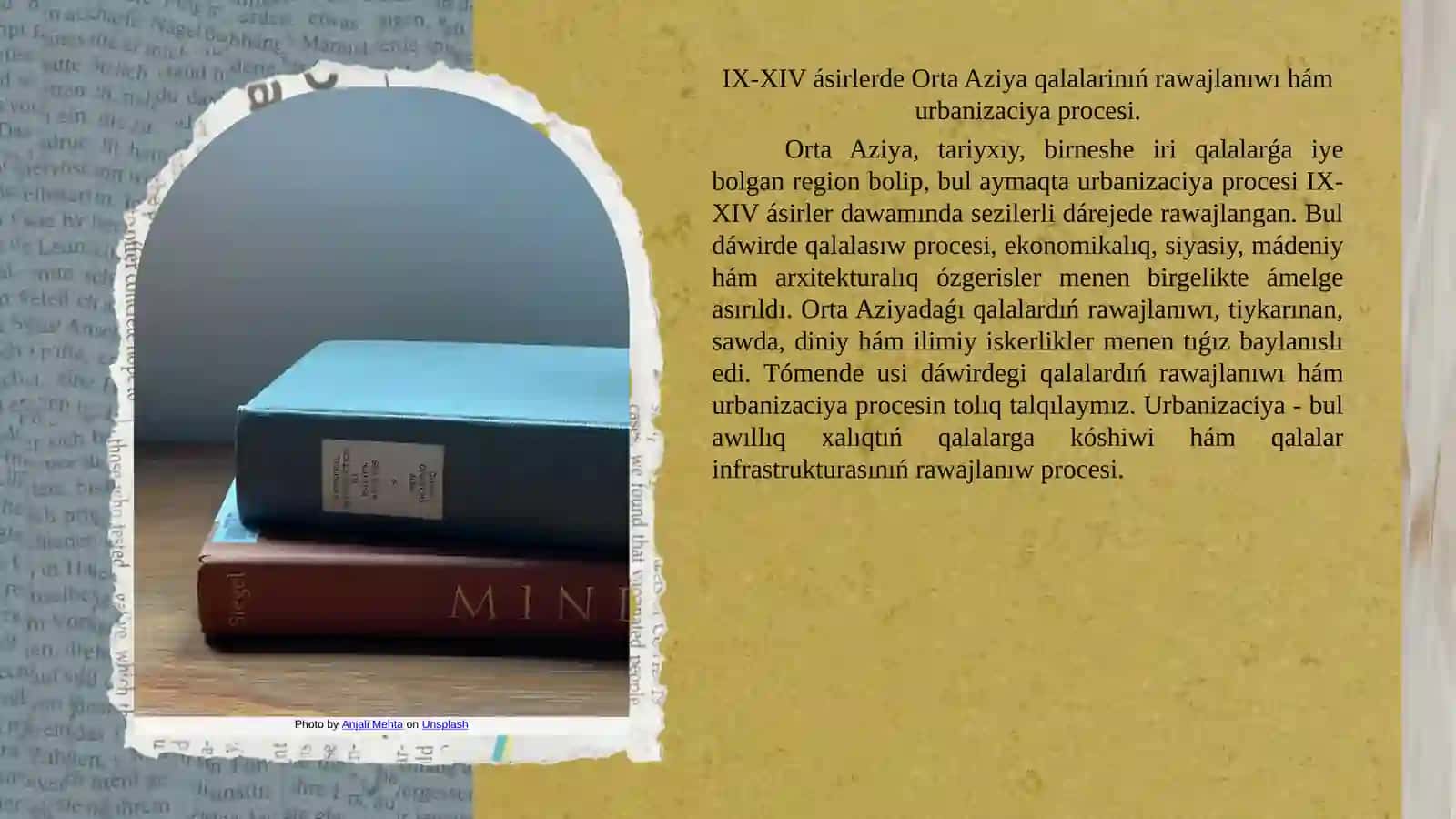 IX-XIV asirlerde Orta Aziya qalalar urbanizatciyasi 4