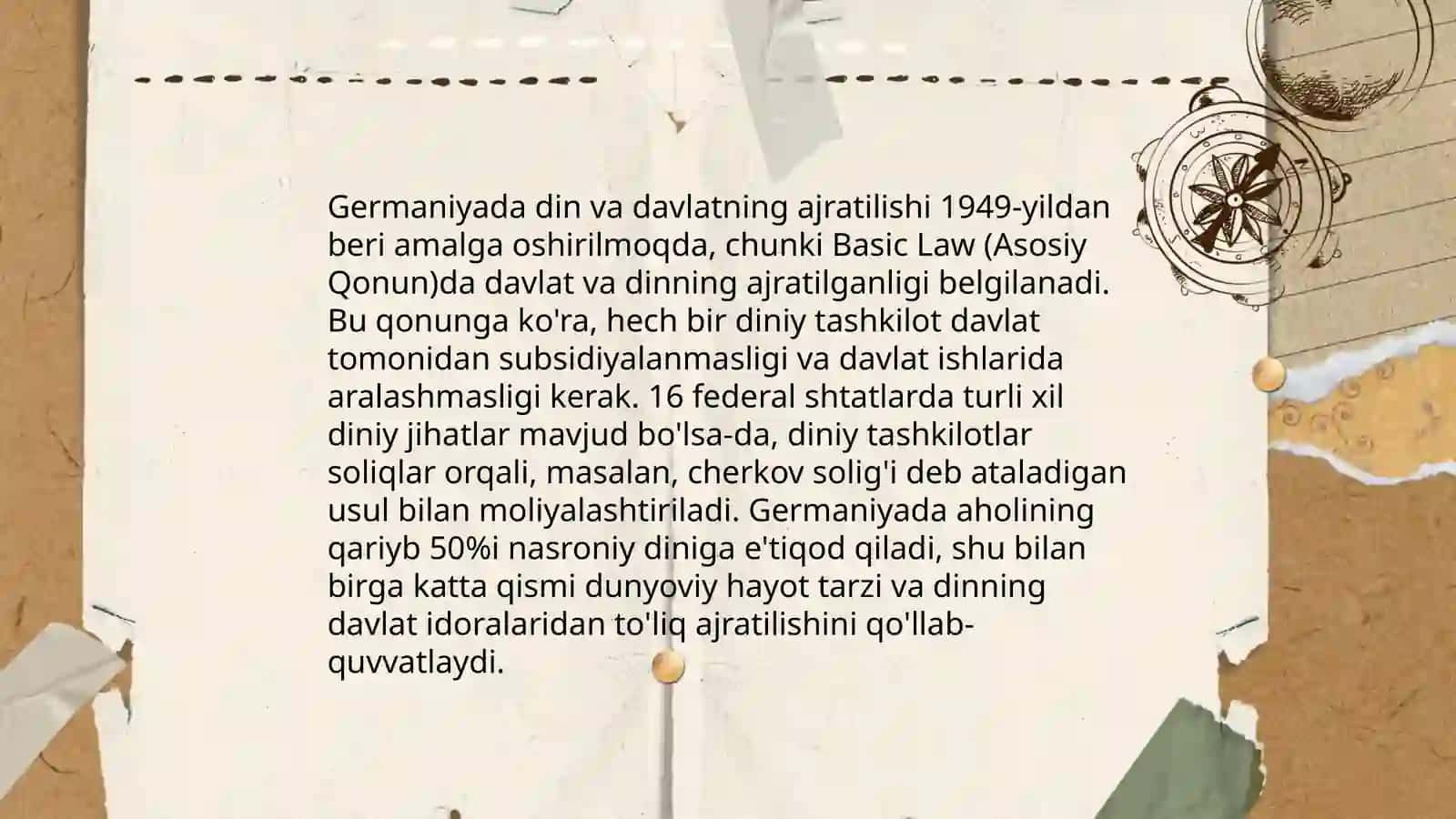 Germaniyada davlat va din munosabatlari 4