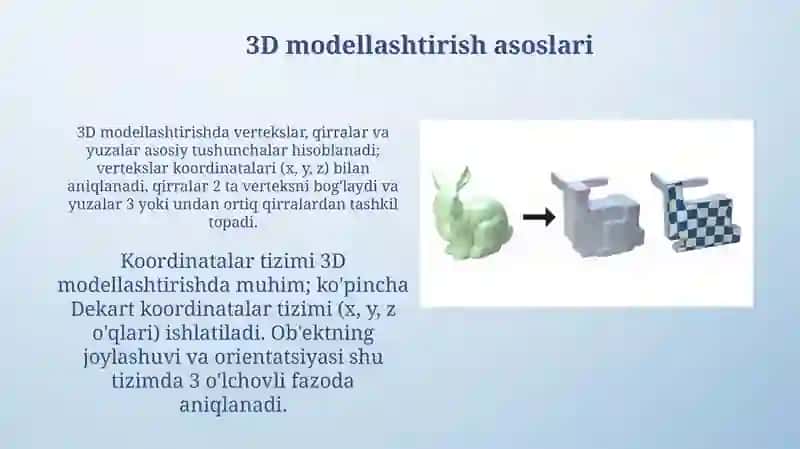Geometriyada 3D modellashtirish 4