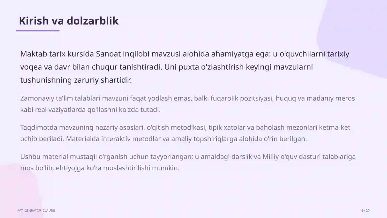 Sanoat inqilobi (9-sinf) 4