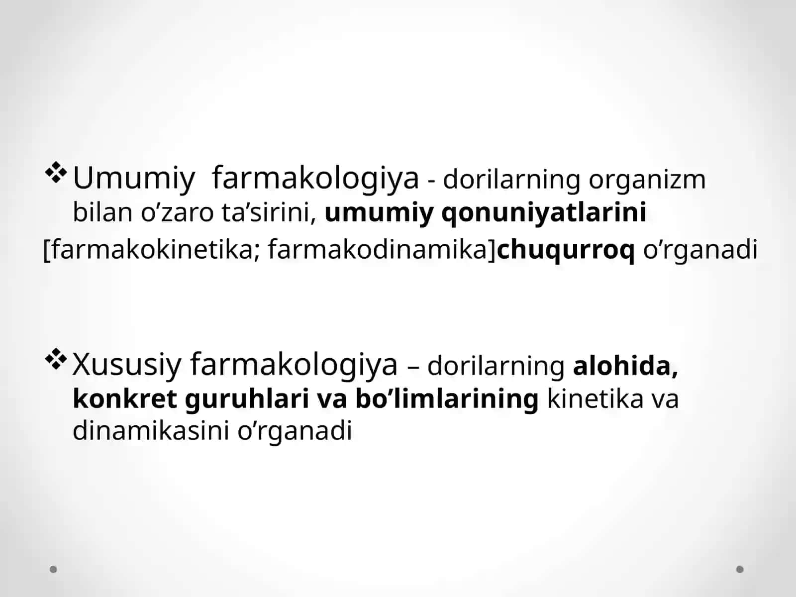FARMAKOLOGIYAGA KIRISH 4