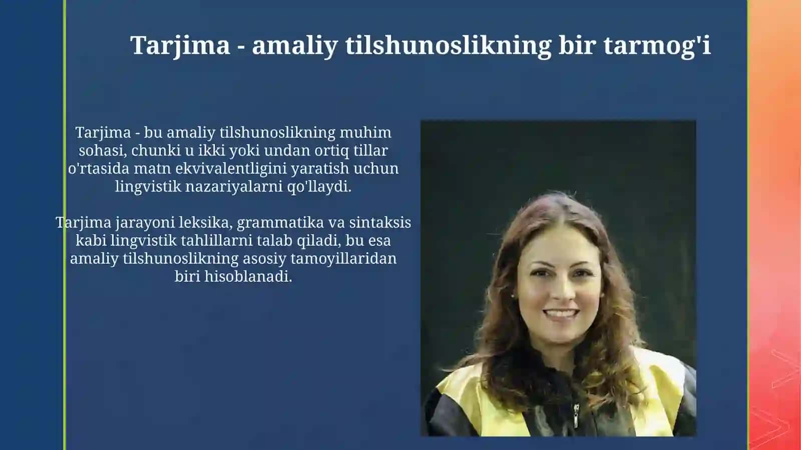 Tarjima-amaliy   tilshunoslikning   muhim  tarmog‘i  sifatida 4