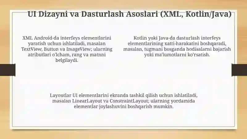 Android Studio dasturida ishlash 4