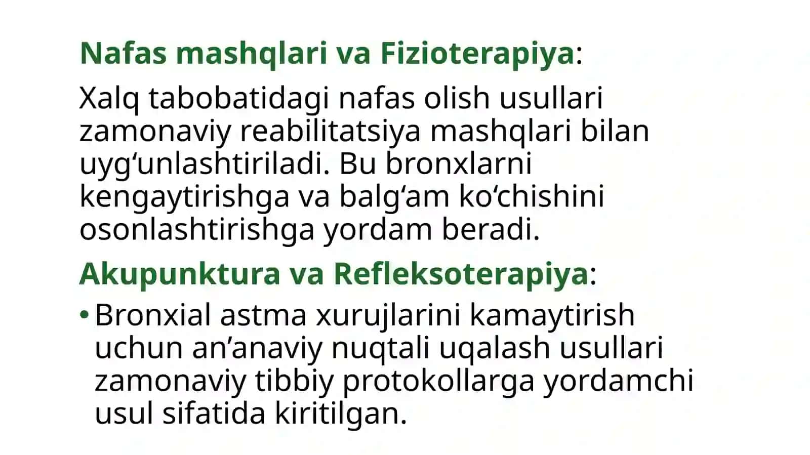 Astma va yo‘talni davolashda zamonaviy tibbiyot 4