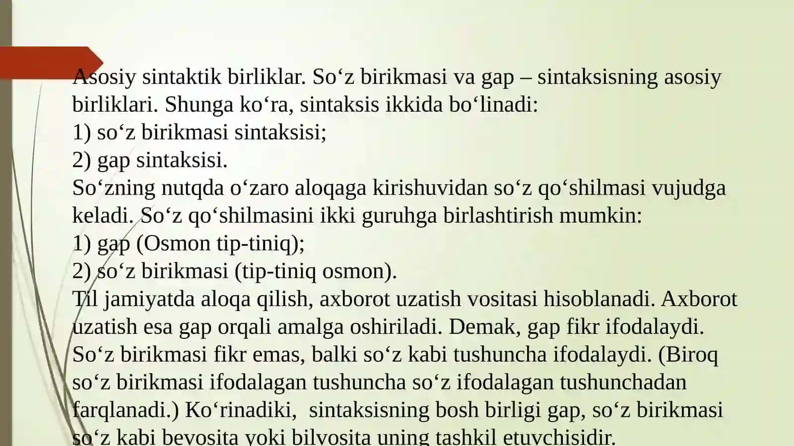 SO’Z BIRIKMASI VA UNING TURLARI 4