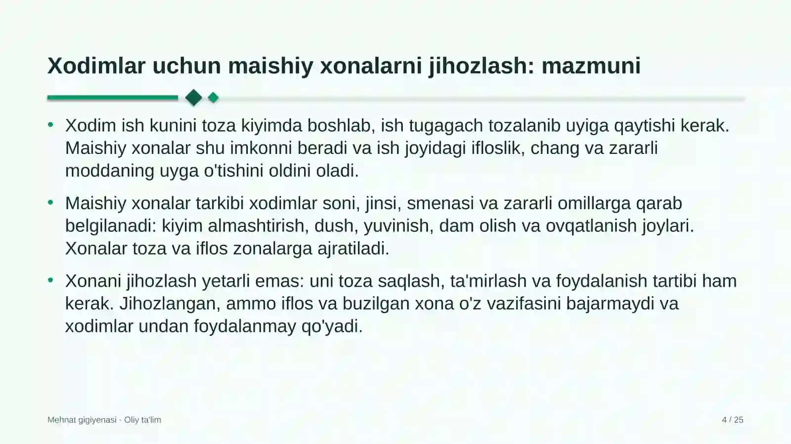 yuqori tezlikdagi temir yo'l qatnovida xodimlar uchun maishiy xonalarni jihozlash 1609 4