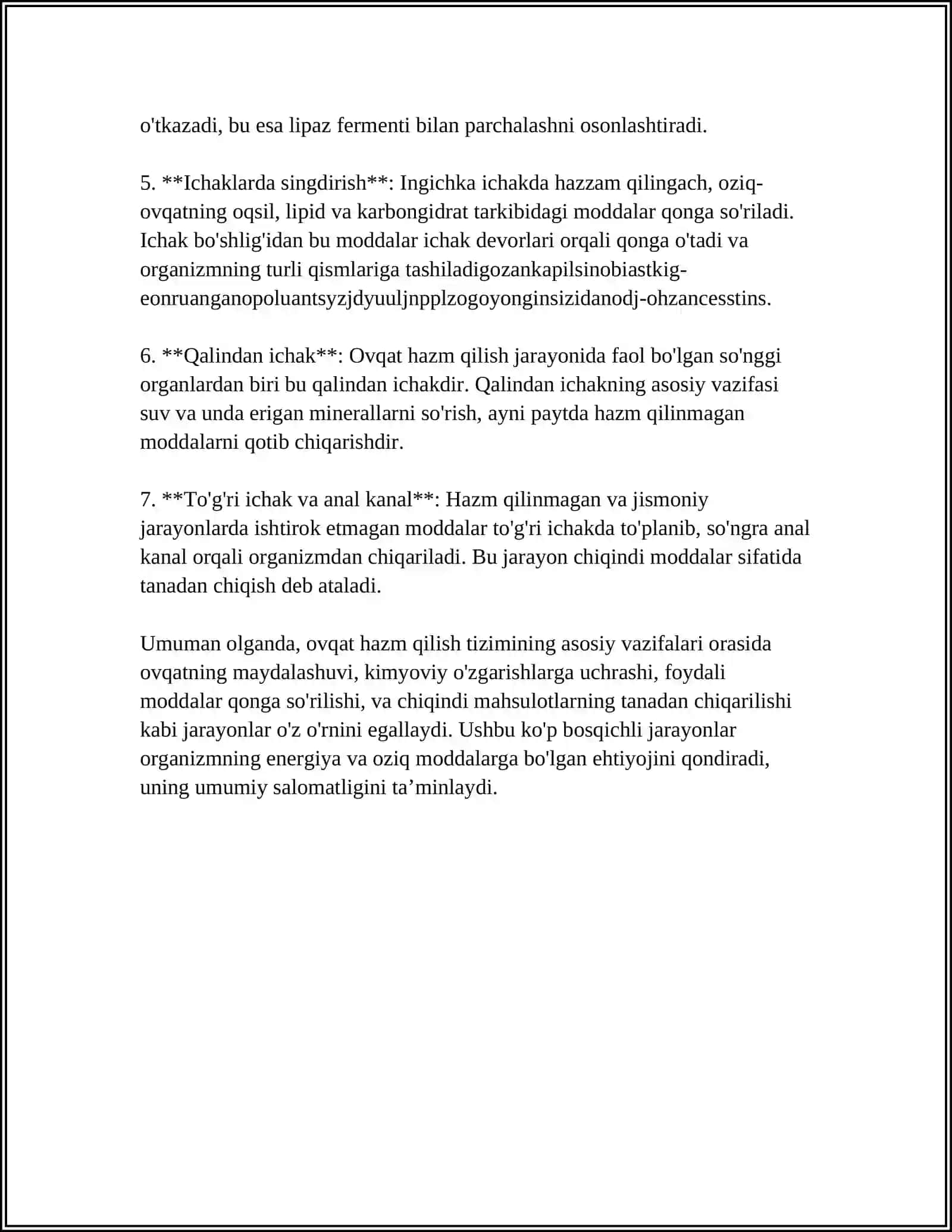 OVQAT HAZM QILISH TIZIMINING VALEOLOGIK TAHLILI 4