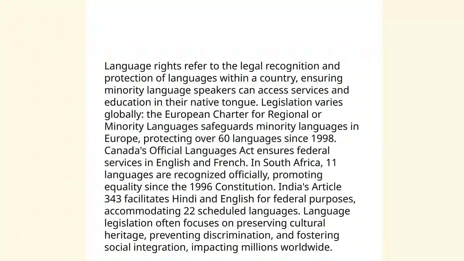 Societal Multilingualism 4