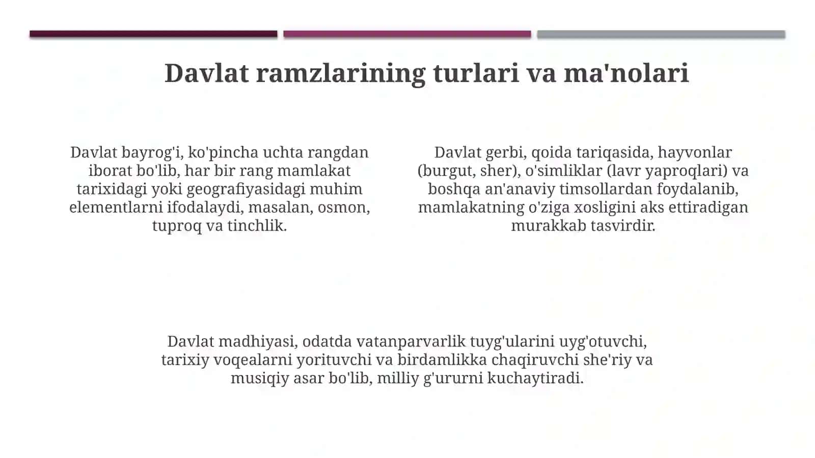 Davlat Ramzlari 4