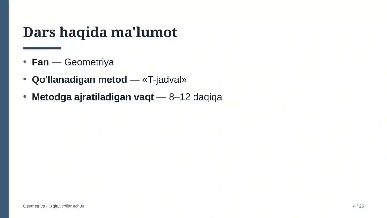 geometriya darslarida t jadval metodidan foydalanish 6124 4