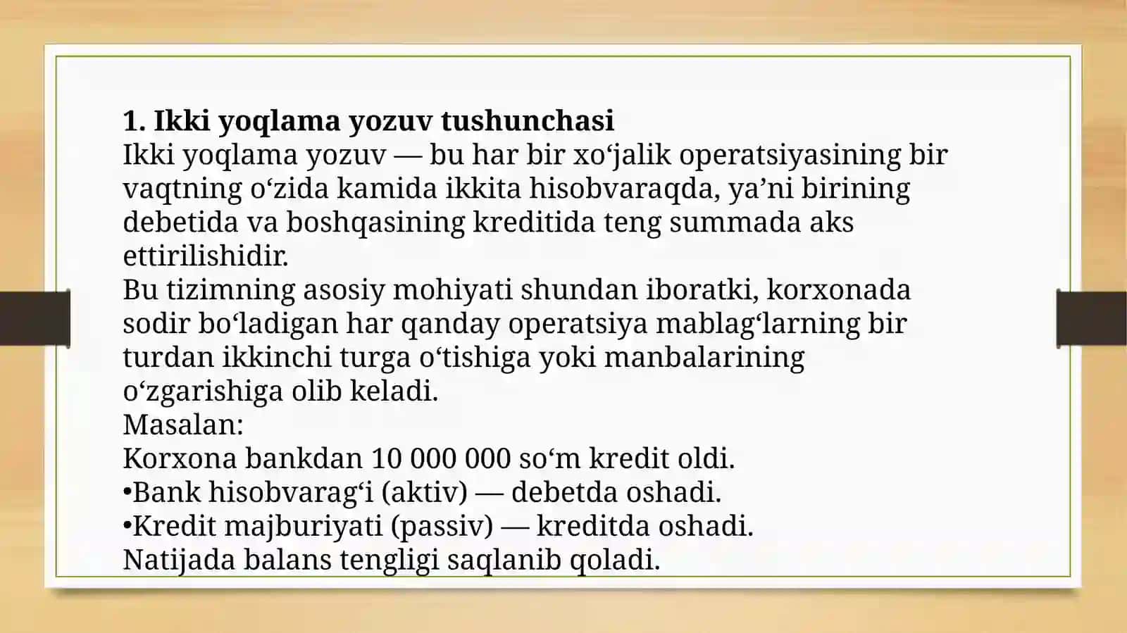 Ikkiyoqlamayozuvning mazmuni va uning qo'llanishi 4