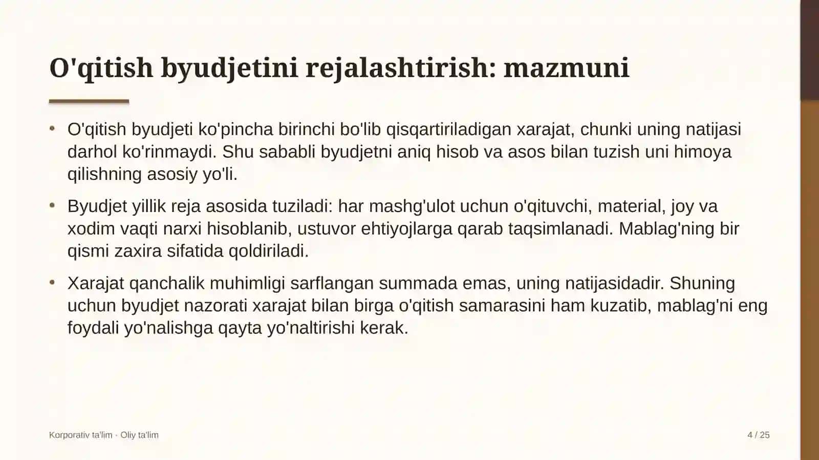 qurilish texnikasi ijarasida o'qitish byudjetini rejalashtirish 5128 4