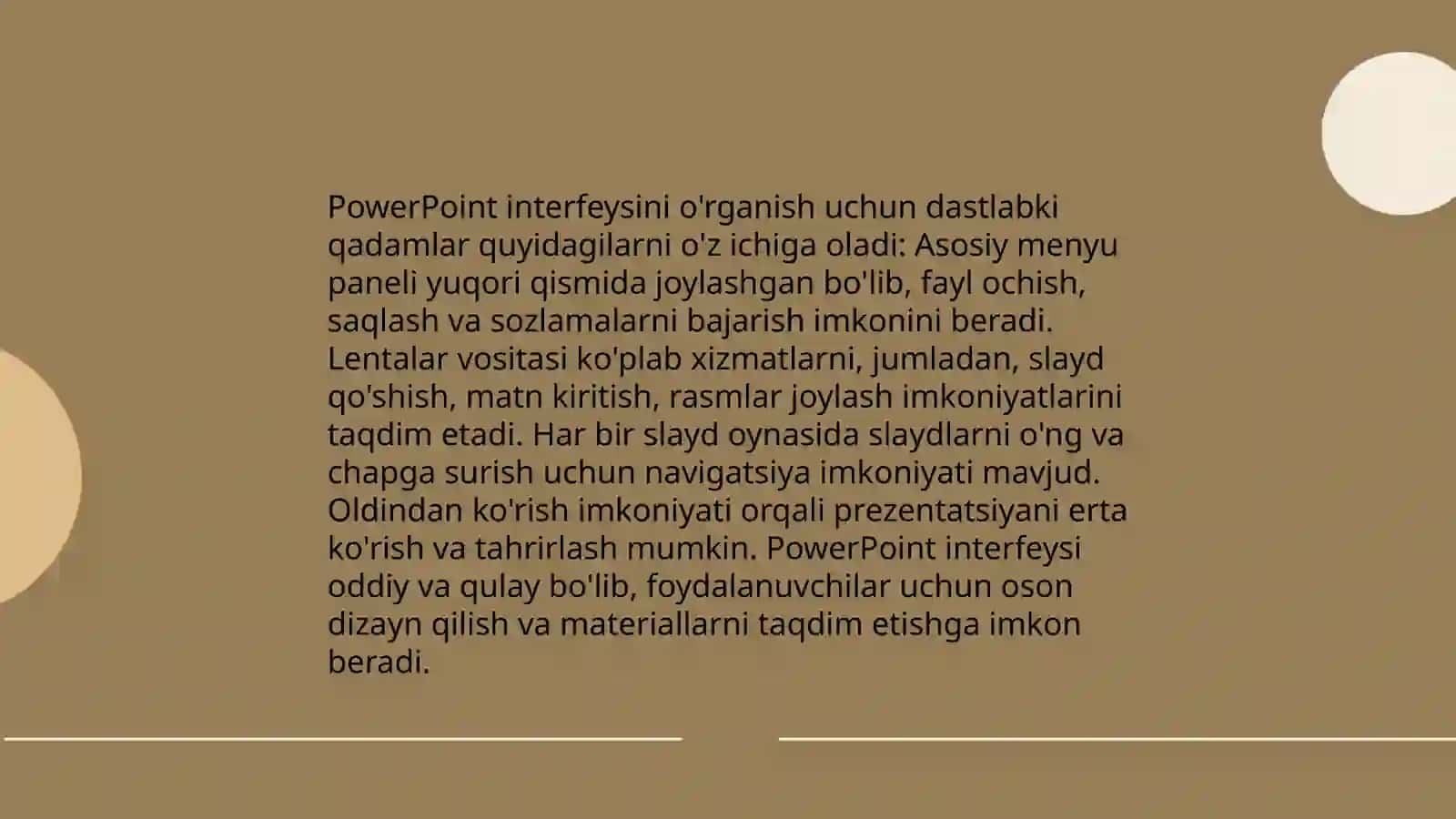 Taqdimotlar Poverpointda 4