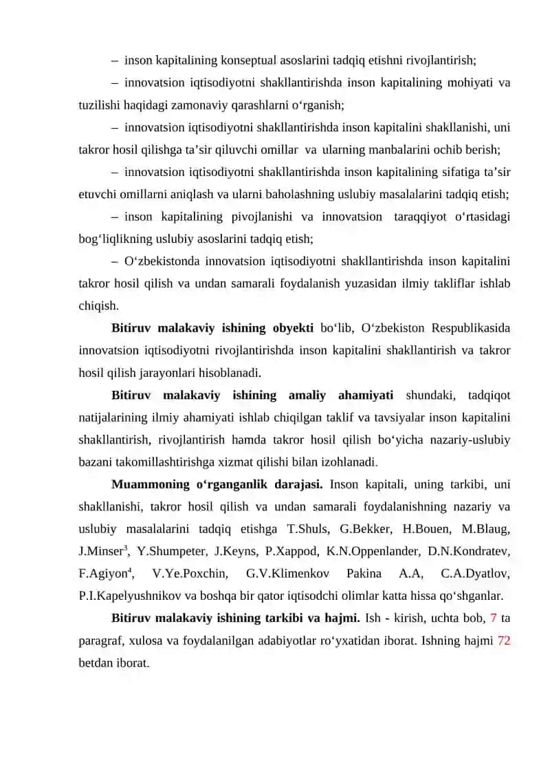 INNOVATSION IQTISODIYOTDA INSON KAPITALINING ROʻLI 4