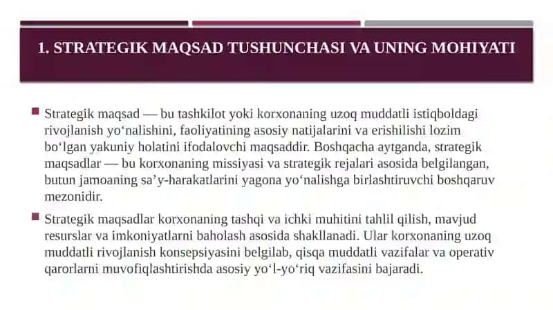 Strategik maqsadlar 4