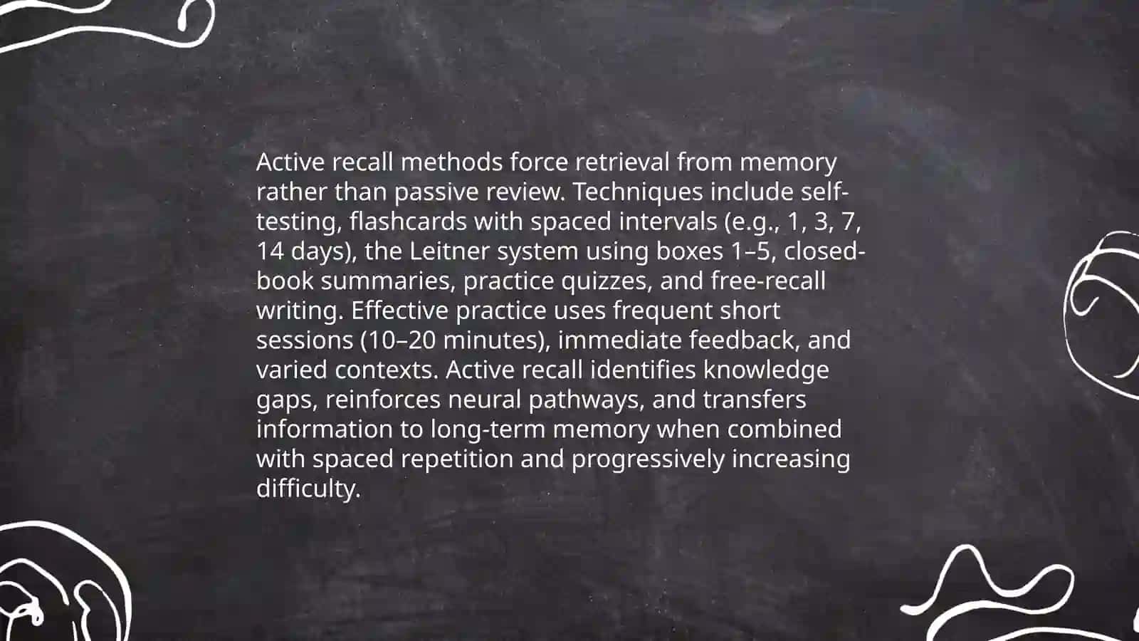 Memory training 4