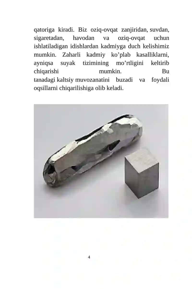 Mis-kadmiy kekini qayta ishlash 4
