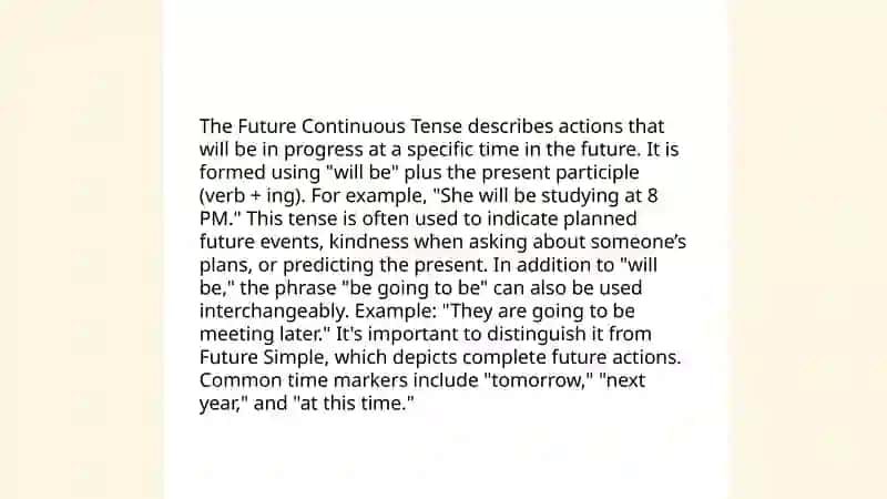 Future tense 4