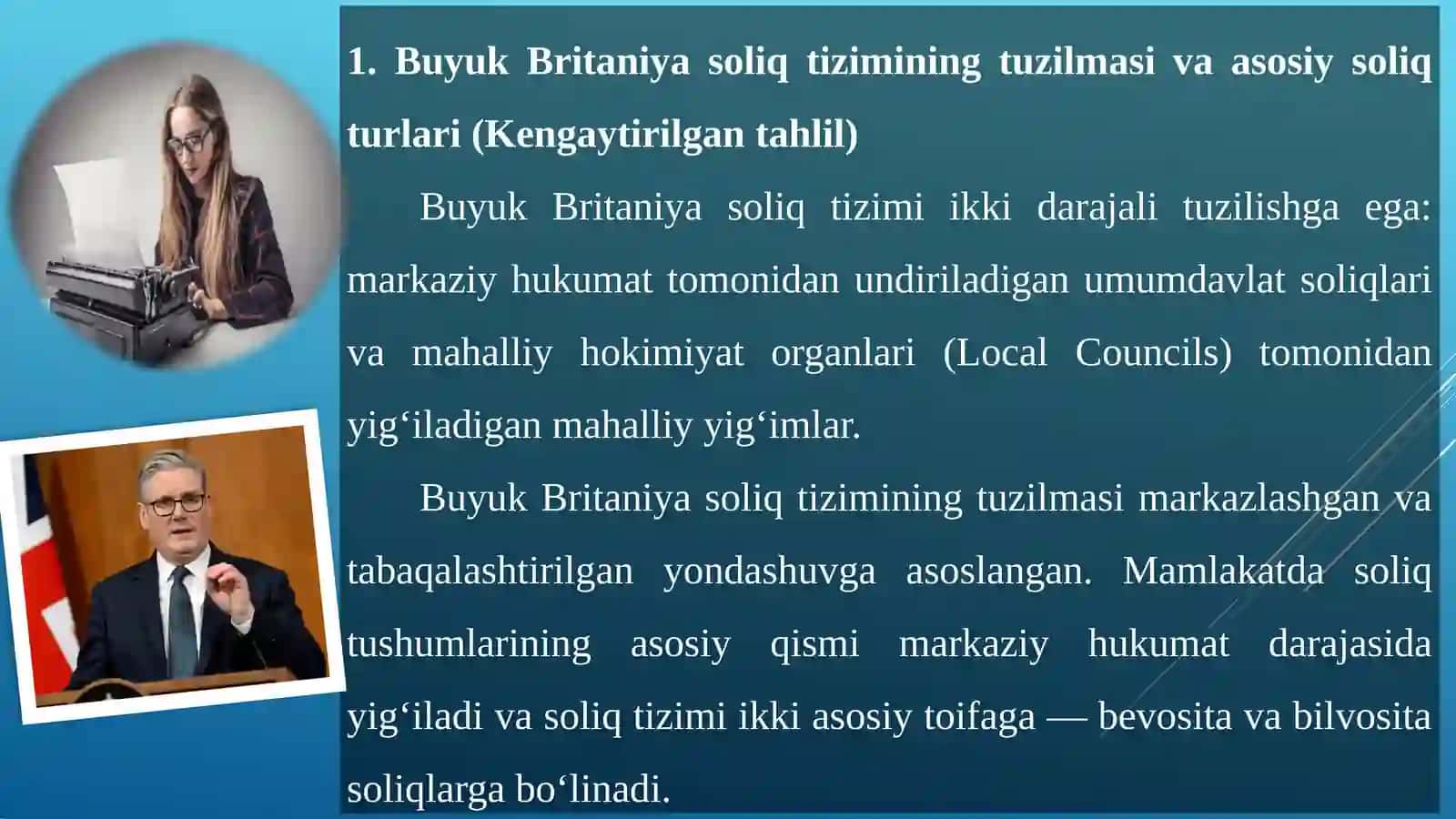 Buyuk Britaniya soliq tizimi va boshqaruvi 4