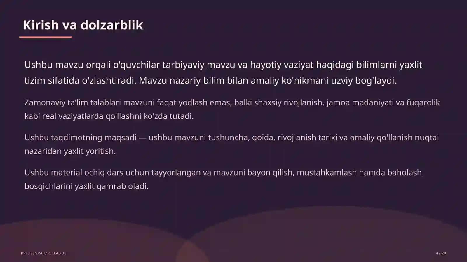 Sinf jamoasini shakllantirish: birgalikda kuchlimiz 4