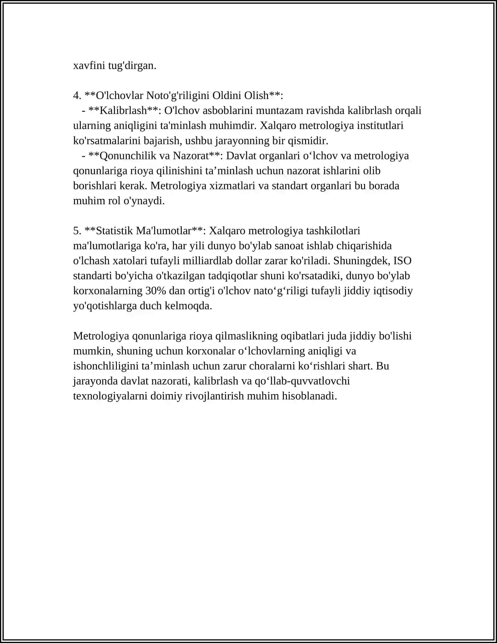 Metrologiya Qonunlarini Buzganligi Uchun Moljallanadigan Choralar 4