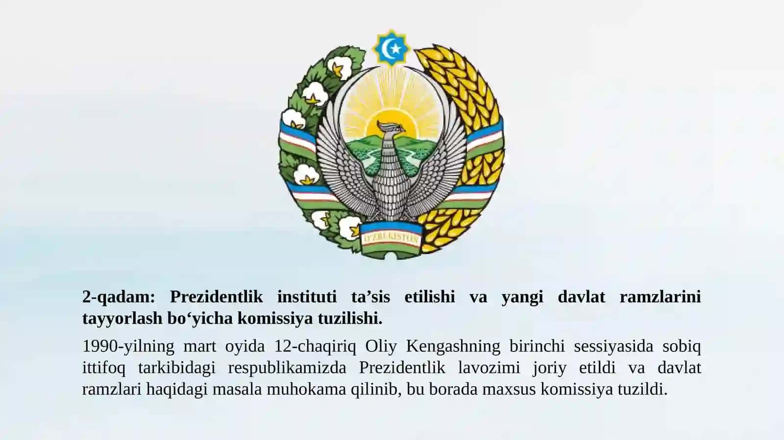 Oʻzbekiston Respublikasi Konstitutsiyasining qabul qilinishi va uning tarixiy ahamiyati 4