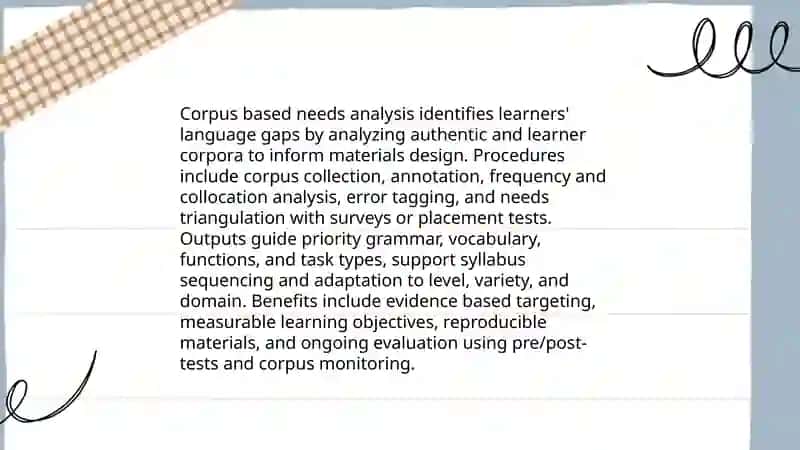 Building and using corpora to develop learning and teaching materials 4