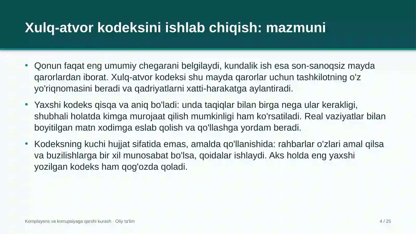 qishloq xo'jaligida xulq atvor kodeksini ishlab chiqish 3005 4
