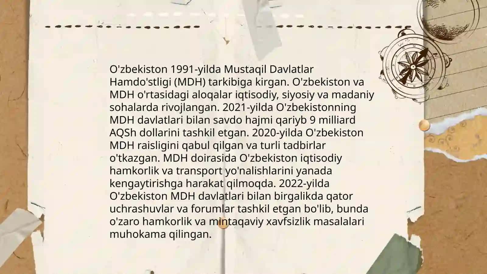 O'zbekistoning xalqaro tashkilotlar bilan hamkorlik aloqalari 4