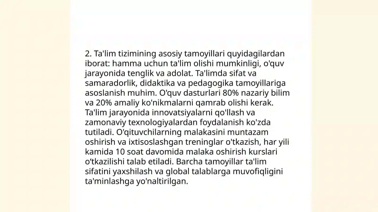 Ta'lim to'g'risida qonun 4